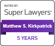 SuperLawyer 5-Year Badge