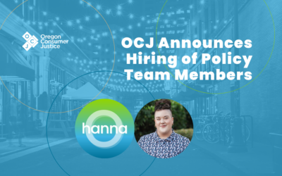 OCJ Welcomes Policy Team Members